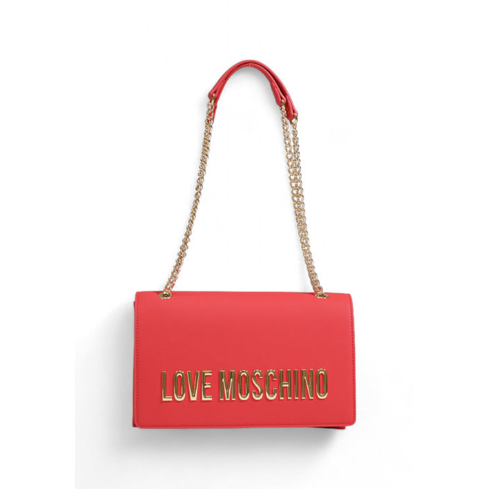 Love Moschino - Sacs bandoulière monochrome rouge.